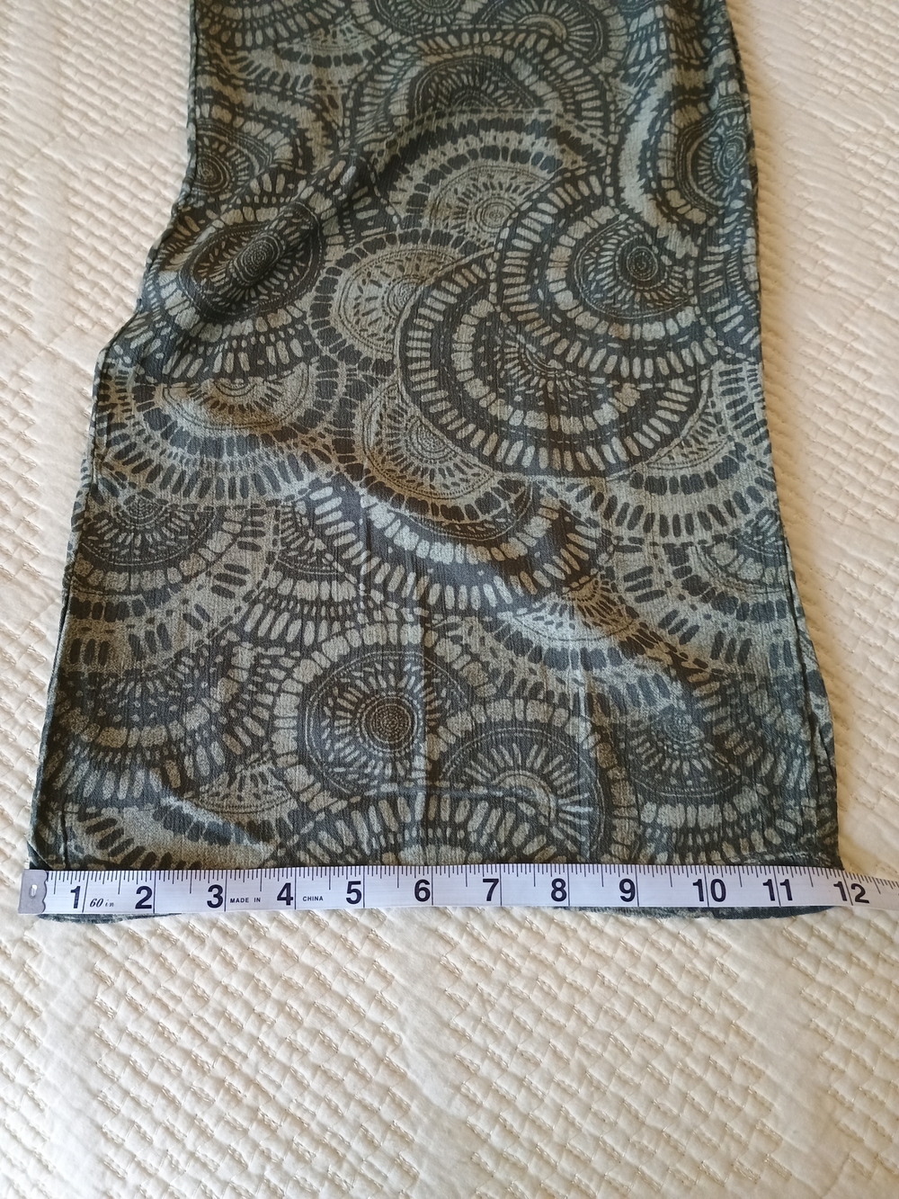 three dots Olive Pull-On Wide Leg Pants - Picture 6 of 9